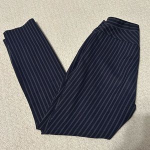 Rag and Bone Slim Dress Pants Navy and White